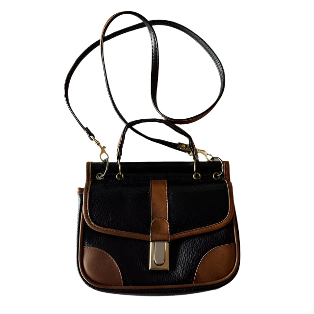 Leather Handle Shoulder Bag