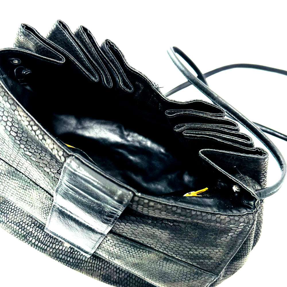 Vintage 80s Snake Pouch