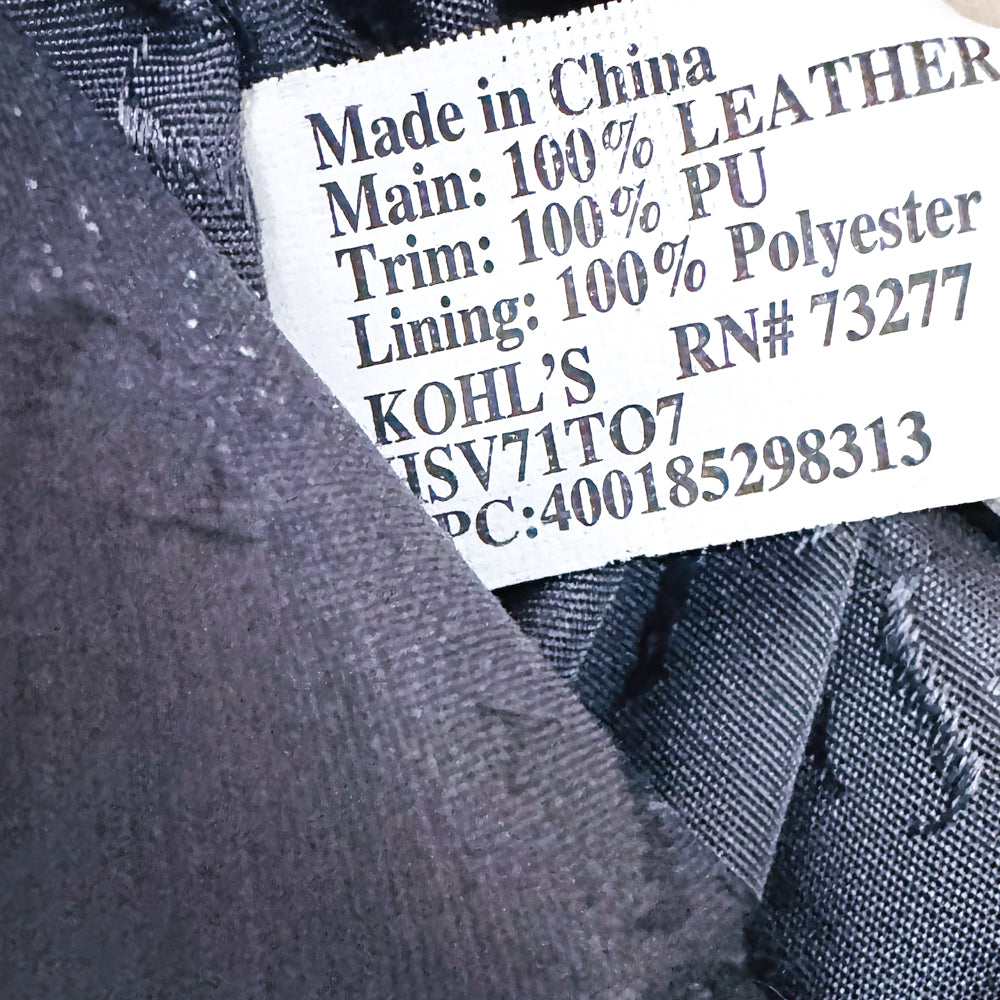 Vera Wang Leather Shoulder Bag