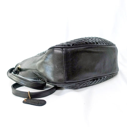 CHRISSY - Vegan Woven Leather Shoulder bag