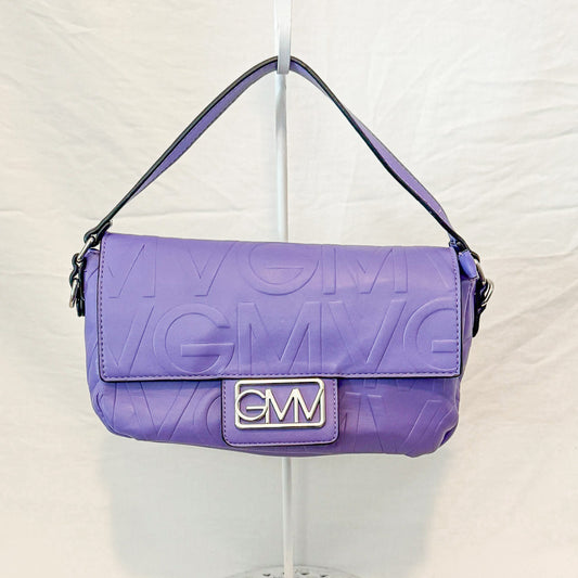 GMW Lavender Smooth Leather Clutch