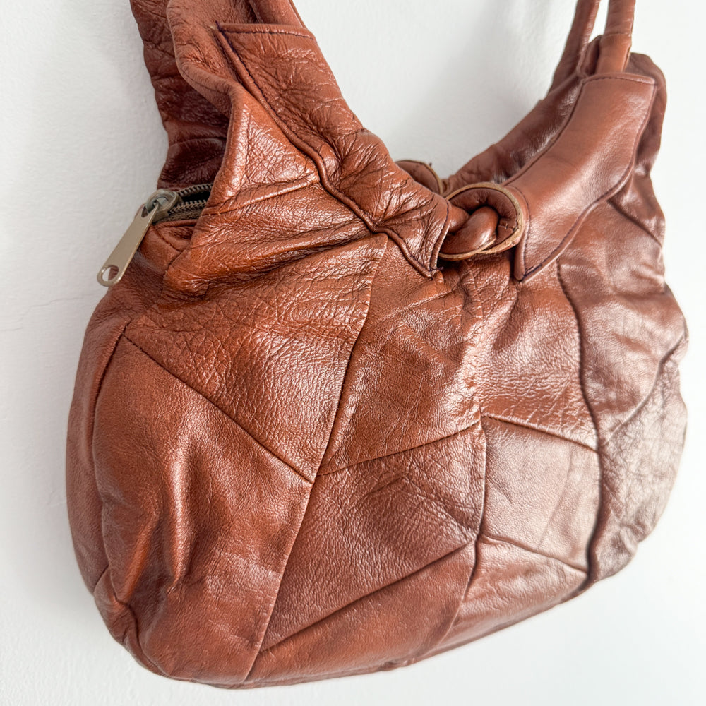 DANDY - Vintage Leather Shoulder Bag