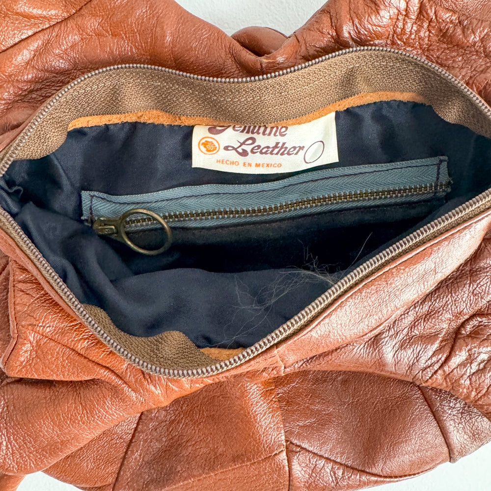 DANDY - Vintage Leather Shoulder Bag