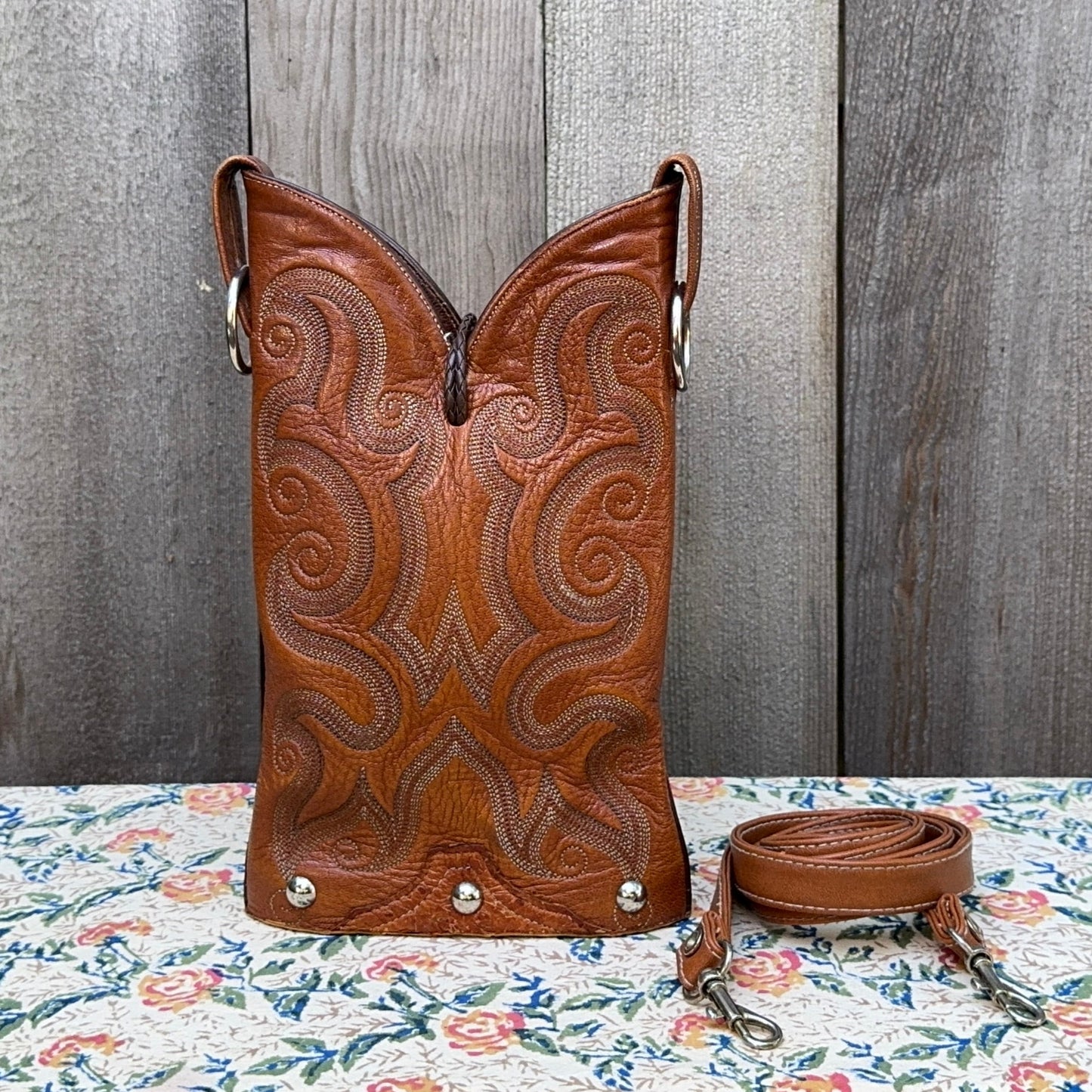 Cowboy Boot Crossbody Western Bag