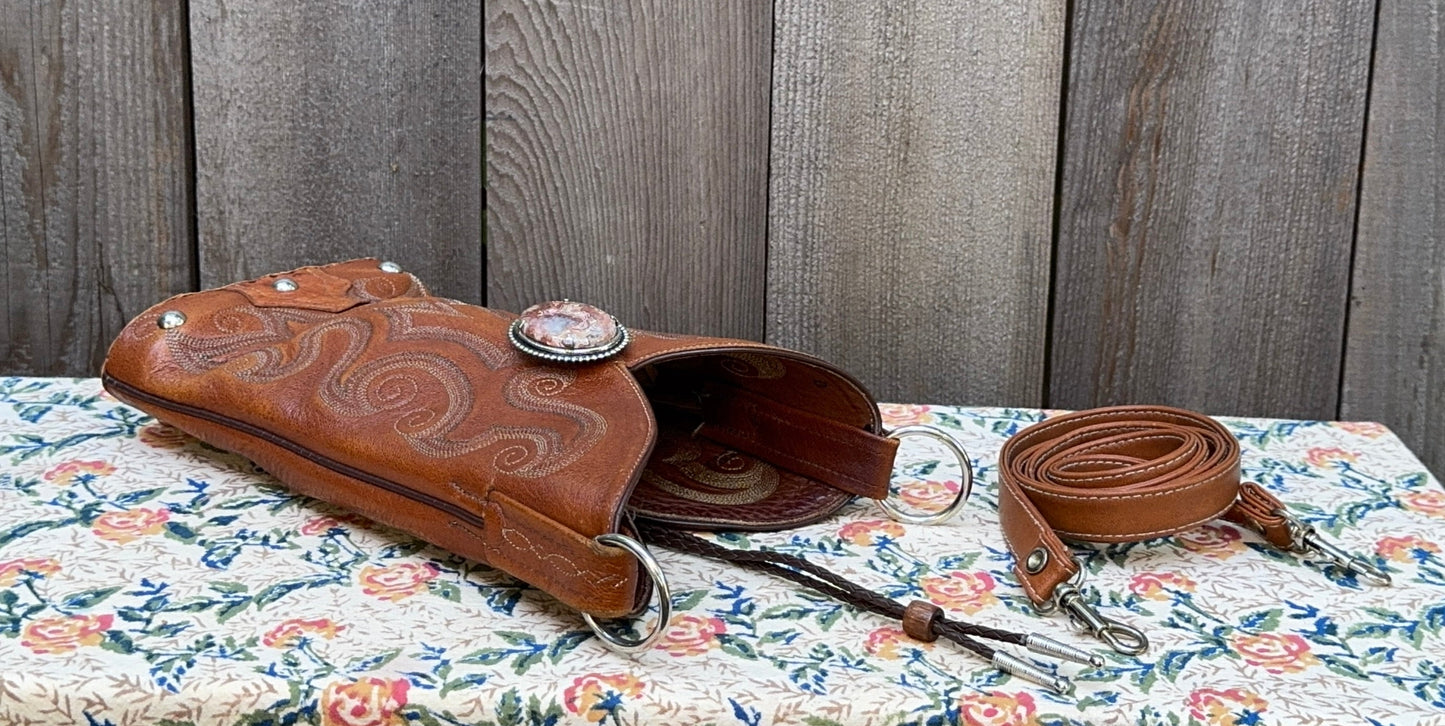 Cowboy Boot Crossbody Western Bag