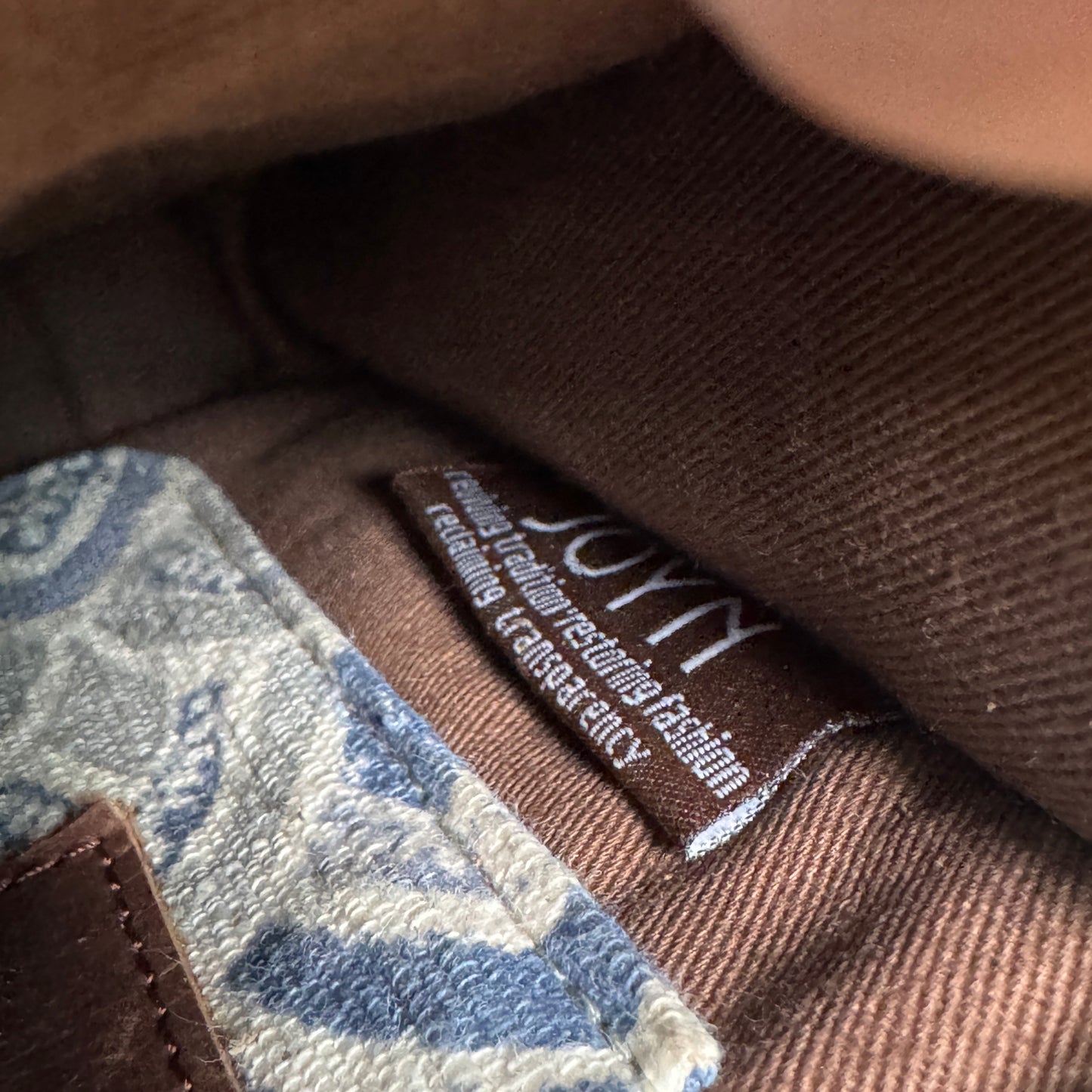 Joyn Dark Brown Leather Crossbody